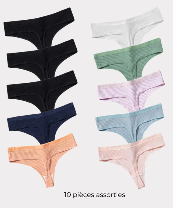 Culotte Antibactérienne MaxConfort - Achetez 5, Recevez 10