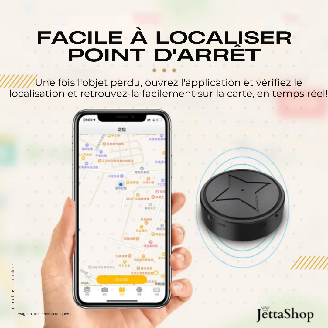 Mini traceur GPS - TrackJetta™ - (STOCK LIMITÉ)