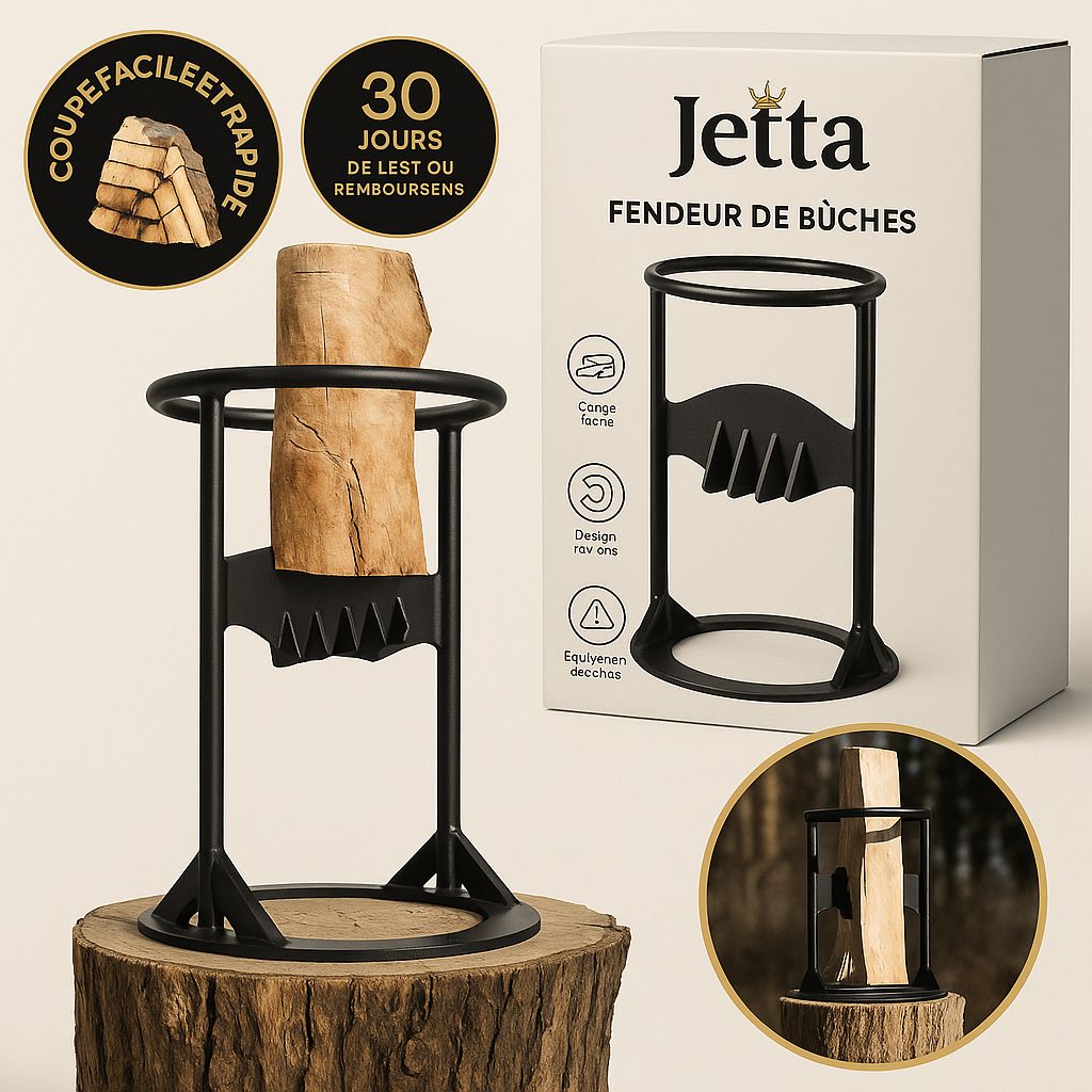 Fendeur de Bûches SafeSplit™ – Sécurité, Puissance et Simplicité