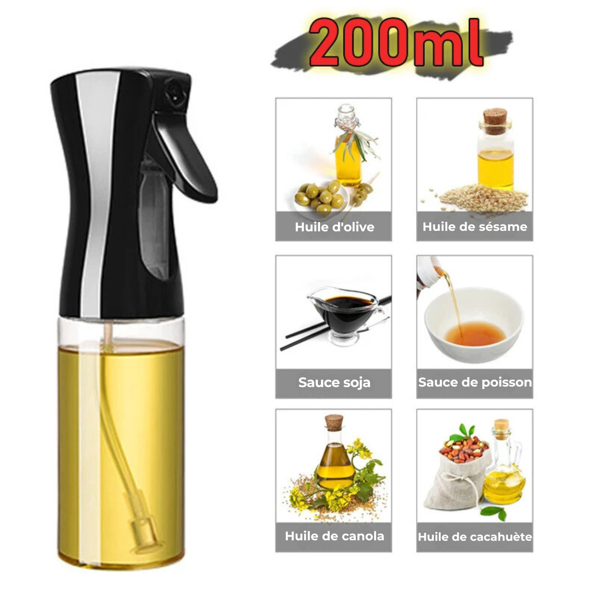 Spray d'Huile pour Cuisine