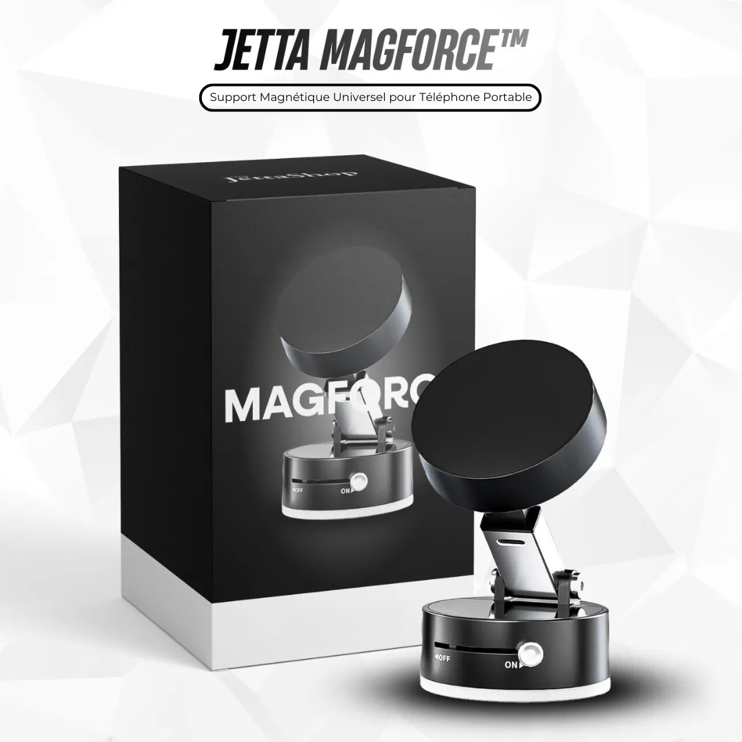 Support Magnétique Universel pour Téléphone Portable - Jetta MagForce™ [PROMOTION LIMITÉE JUSQU'À AUJOURD'HUI 23:59]