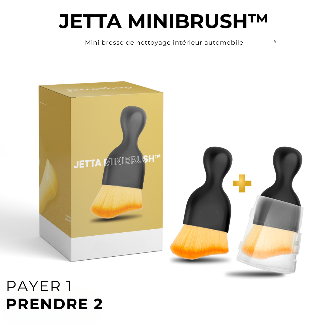 Mini brosse de nettoyage pour intérieur d'automobile - Jetta MiniBrush™