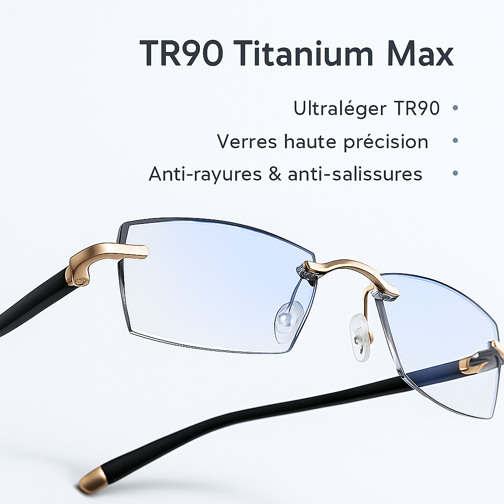 Lunettes Intelligentes TR90 Titanium Max + Étui Exclusif Offert en Cadeau - [ACHETEZ-EN 1, OBTENEZ-EN 2 GRATUITS]