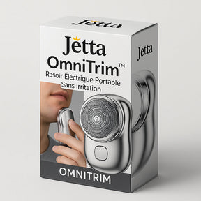OmniTrim™ Mini Shaver — Rasoir Électrique de Poche, Portable et Rechargeable - [ACHETEZ-EN 1, RECEVEZ 2! GRATUITS]