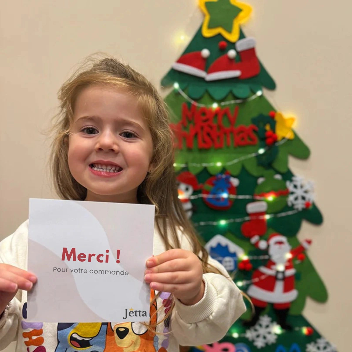 FluffyTree™ | Sapin de Noël en Feutrine Interactif pour Enfants