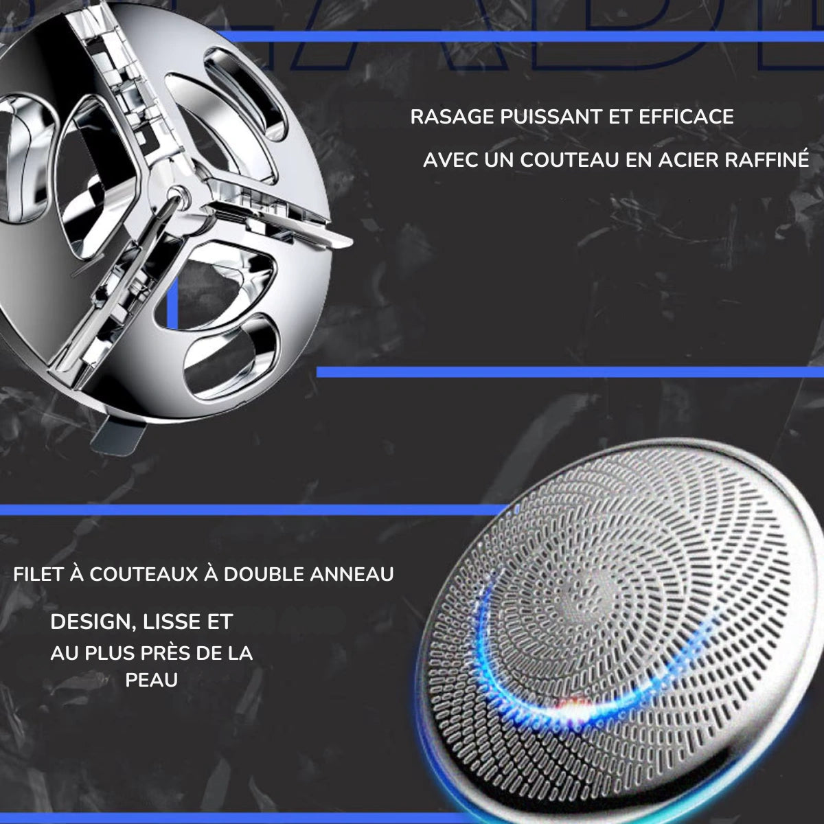 OmniTrim™ Mini Shaver — Rasoir Électrique de Poche, Portable et Rechargeable - [ACHETEZ-EN 1, RECEVEZ 2! GRATUITS]