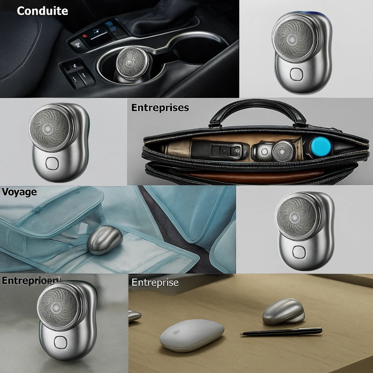 OmniTrim™ Mini Shaver — Rasoir Électrique de Poche, Portable et Rechargeable - [ACHETEZ-EN 1, RECEVEZ 2! GRATUITS]