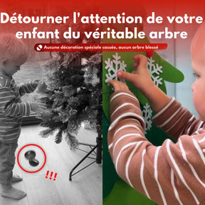 FluffyTree™ | Sapin de Noël en Feutrine Interactif pour Enfants